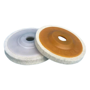 羊毛轮抛光轮 100mm镜面不锈钢抛光片 角磨机尼龙轮纤维轮毛毡轮