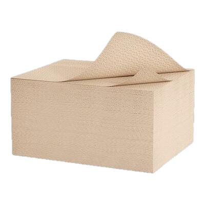 霏羽本色刀切压花方块羽月子草纸