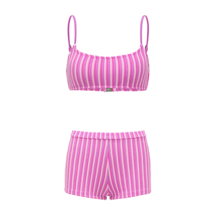 Yukari swim分体泳衣女2026新款比基尼小胸聚拢沙滩度假平角泳装