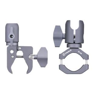 梵奈FANAUE摩托车手机支架车把大力夹球头底座运动相机快拆防盗