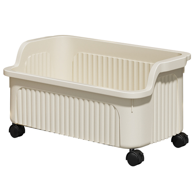 可移动大容量柜下脏衣篓