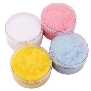 猫爪捏捏硅胶毛绒粉仿真椰蓉植绒粉diy材料捏捏乐防粘仿真麻薯粉