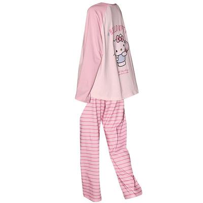 【直播】Gukoo/果壳睡衣春秋HelloKitty联名新款纯棉女士家居套装