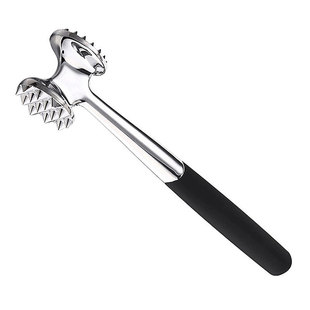 304不锈钢松肉锤厨房家用拍牛排锤子嫩肉断筋器工具商用敲打神器