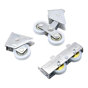 828型老式铝合金门窗滑轮推拉平移玻璃门窗户滚轮下轨道轮子配件