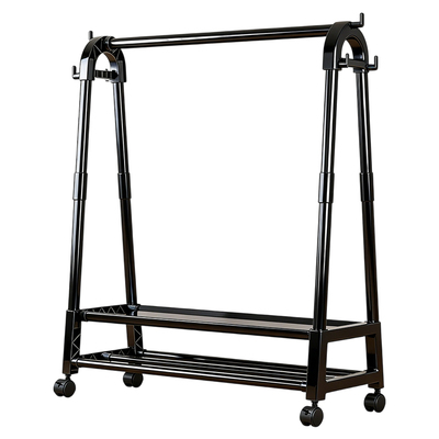 晾衣架落地室内阳台家用挂衣架2025新款加粗加厚多功能晒衣服架子