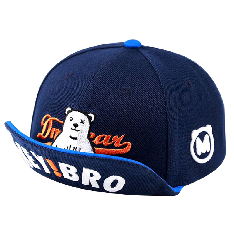 MMLAB官方店正品嘻哈潮流翘檐帽平檐棒球帽后扣式翘檐帽DMBEAR