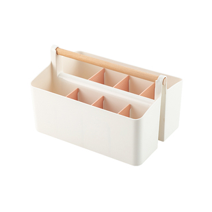 宠物用品收纳箱分格梳子指甲剪手提筐猫狗玩具牵引绳磨牙棒收纳盒