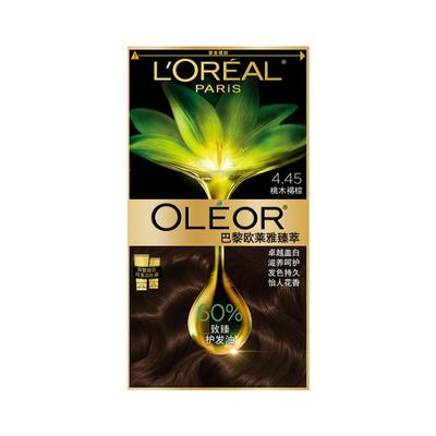 欧莱雅精华染染发霜臻萃自然遮白