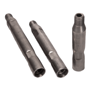 水钻加长杆连接杆过道眼铺管机一体钻杆打土钻头加粗加厚四槽杆