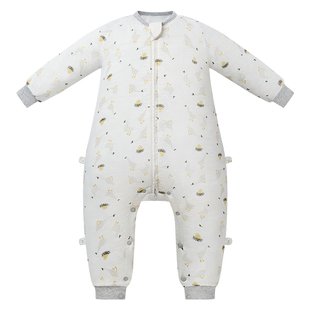 Nest Designs婴儿睡袋竹棉纱布四层六层分腿防踢被宝宝四季通用