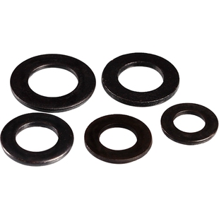 8.8级高强度黑色加厚平垫片垫圈介子华司M6M8M10M12M14M16M18-M36