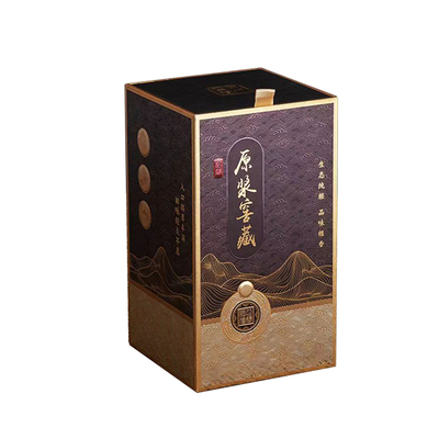 燃春白酒高档包装手提盒设计定做