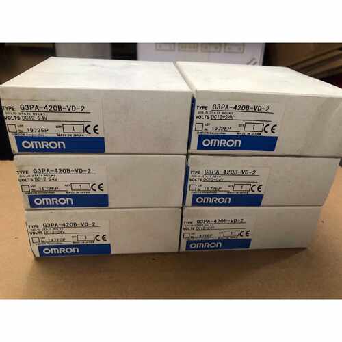 G3PA-420B-VD-2 固态继电器 20A 工业控制设备
