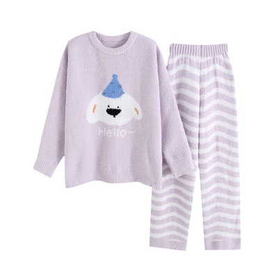 HEARMES卡通可爱狗睡衣女