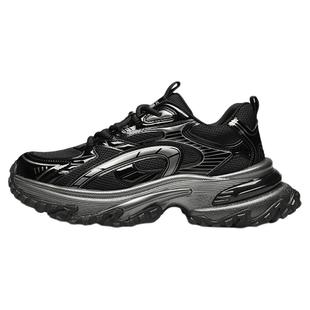 星期六男鞋气垫增高厚底老爹鞋2025秋冬新款时尚复古运动老爹潮鞋