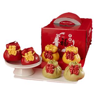 祝寿花馍大寿桃馒头老人生日过寿蛋糕山东寿宴包胶东花饽饽中式馍