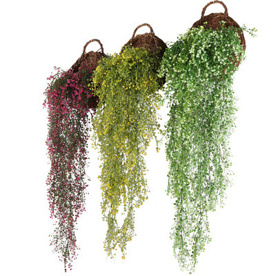 仿真植物藤条塑料客厅室内墙面