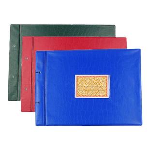 立信账页账夹帐夹塑料封面16K账本18K明细账25K帐装订夹子活页手帐簿封皮纸大中小号硬皮A4