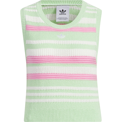 阿迪达斯女士针织运动背心