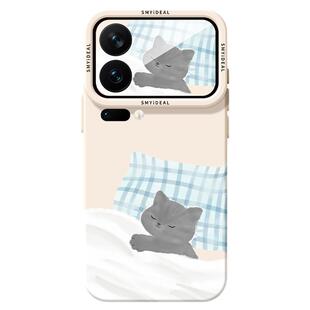 适用小米17手机壳女款17pro保护套新款小米13ultra全包防摔12pro硅胶高级外壳14青春版睡觉15por简约小猫软壳