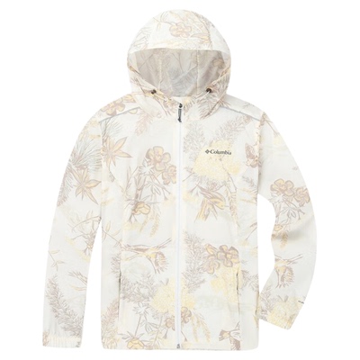 哥伦比亚户外女拒水防晒衣皮肤衣