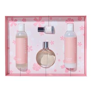 DLARON迪拉瑞粉色巴黎香水洗护礼盒 高档香水礼盒生日送女士礼物