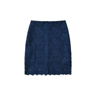 YoungGirlDay江南美人御姐纯欲风性感高腰显瘦蕾丝半身裙包臀短裙