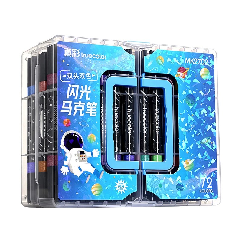 闪光丙烯马克笔荧光儿童闪闪荧光