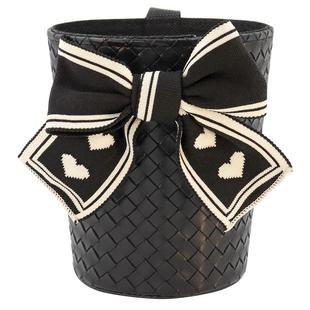 车载座椅高档背挂式创意多功能垃圾桶抽纸盒装饰汽车纸巾包挂袋女