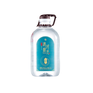 【新品】石花清酿时光5L大桶装清香型白酒42度52度泡酒专用粮食酒