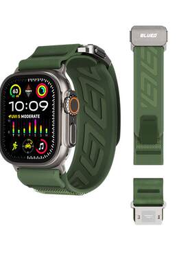 蓝猩适用applewatch野径磁吸表带