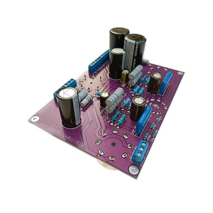 6N1推6P3P可换6L6/KT66/EL34发烧电子管胆功放板 不含胆 紫色PCB