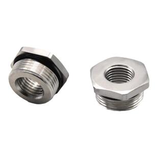 304不锈钢缩径环6分4分1寸缩减径变径环PG21内外丝直接转换头补芯