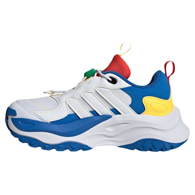 Adidas阿迪达斯童鞋秋男童网面舒适懒人鞋扣防滑训练跑步鞋JH7169