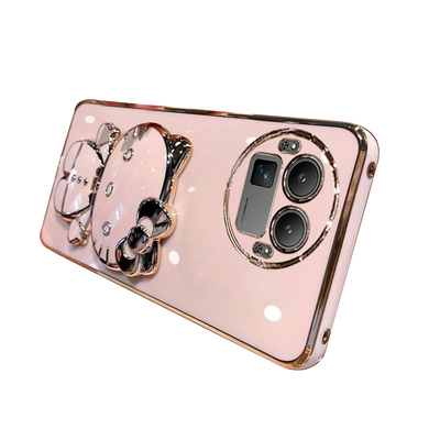 适用真我GT8pro带镜子支架猫壳