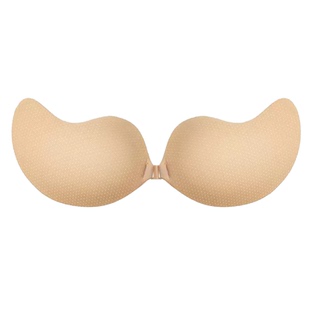 弗利少女胸贴女夏薄款透气聚拢芒果杯小胸隐形婚纱用加粘乳贴防凸
