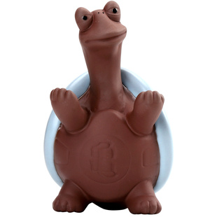 碌心 太极神龟笔架 萌趣可爱功夫茶宠小摆件 创意茶几可养茶玩