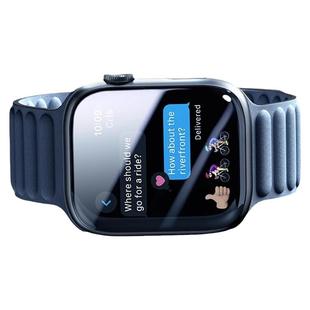 图拉斯无界膜适用苹果手表S11保护膜iWatch11手表AppleWatch series11贴S10钢化Se3玻璃S9 S8全包7水凝无尘仓