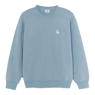 MLB官方男女情侣经典小LOGO圆领百搭休闲套头卫衣秋季新款MTB01