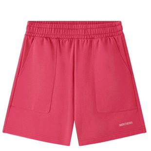 斯凯奇舒适时尚春季新款女士针织五分休闲裤短裤百搭运动裤秋裤