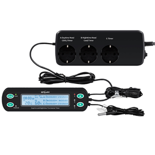 新派repitzoo爬宠智能温控器陆龟蛇守宫箱加热自动恒温湿度控制器