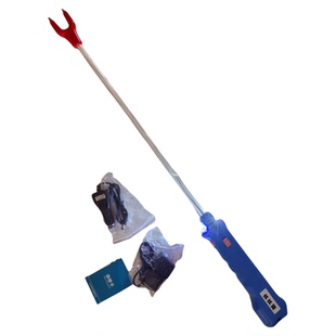 防水赶猪器神器大容量干鞭电击驱牛电子拍电辊棒充电式猪用电动棍