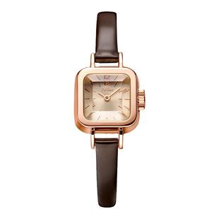 聚利时手表女2025新款小方糖手表女款小众轻奢高级感正品女士手表