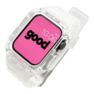 机甲一体保护壳适用iwatch表带