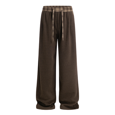 CHANMONTH美式复古棉羊毛休闲裤