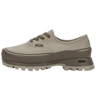 Vans范斯官方 Authentic Vibram DX大象灰厚底增高男女德比鞋低帮