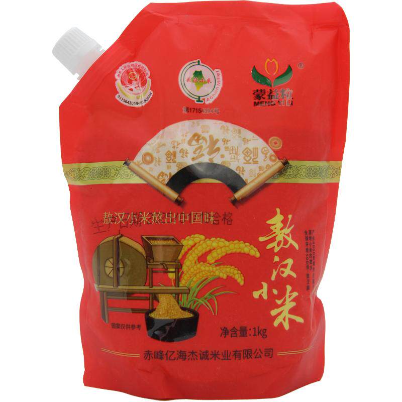 蒙益粒小米红谷敖汉旗新米1kg/袋