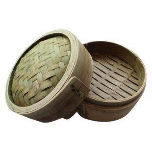 纯手工全青皮无胶水竹制小笼包架加深竹蒸屉餐具笼家用蒸笼竹蒸笼