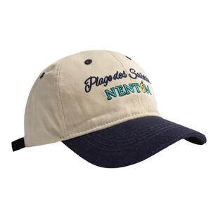 撞色亲子鸭舌帽春秋季韩版时尚男女儿童棒球帽休闲一家三口帽子潮